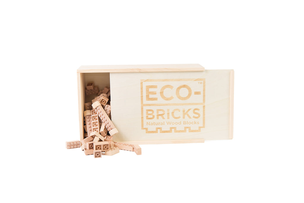 Bamboo Bricks 250 Piece with Felt Stickers