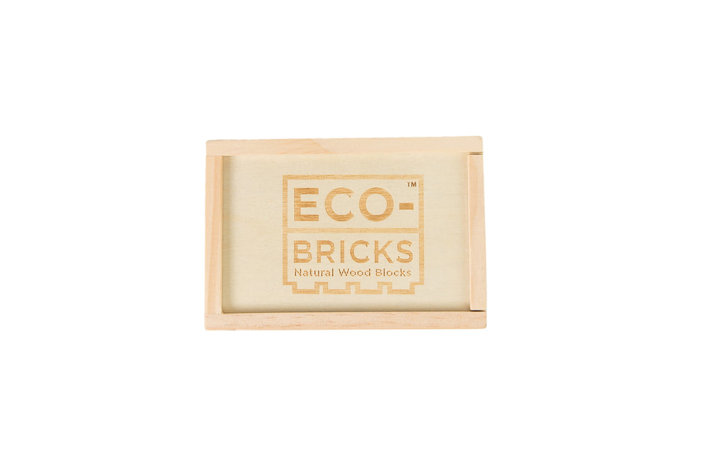 Bamboo Bricks 24 Piece With Felt Stickers