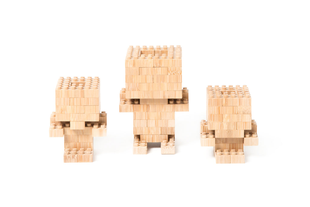 Eco-bricks™ Bamboo 145 Piece